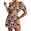 Black Pink Floral