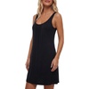 image:imageLYANER Womens Sleeveless Nightgown Sexy Soft Scoop Neck Sleepwear Loose Tank NightshirtBlack