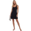 image:imageLYANER Womens Sleeveless Nightgown Sexy Soft Scoop Neck Sleepwear Loose Tank NightshirtBlack