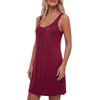 image:imageLYANER Womens Sleeveless Nightgown Sexy Soft Scoop Neck Sleepwear Loose Tank NightshirtDark Red