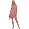 image:imageLYANER Womens Sleeveless Nightgown Sexy Soft Scoop Neck Sleepwear Loose Tank NightshirtDusty Pink