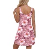 image:imageLYANER Womens Sleeveless Nightgown Sexy Soft Scoop Neck Sleepwear Loose Tank NightshirtFloral Print Pink