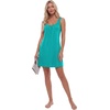 image:imageLYANER Womens Sleeveless Nightgown Sexy Soft Scoop Neck Sleepwear Loose Tank NightshirtTeal