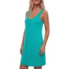 image:imageLYANER Womens Sleeveless Nightgown Sexy Soft Scoop Neck Sleepwear Loose Tank NightshirtTeal