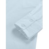 image:imageLYANER Womens Casual Shirt Dress Collar V Neck Button Down Loose Long Sleeve Mini DressesBaby Blue