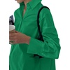 image:imageLYANER Womens Casual Shirt Dress Collar V Neck Button Down Loose Long Sleeve Mini DressesGreen