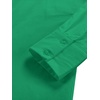image:imageLYANER Womens Casual Shirt Dress Collar V Neck Button Down Loose Long Sleeve Mini DressesGreen