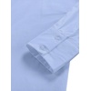 image:imageLYANER Womens Casual Shirt Dress Collar V Neck Button Down Loose Long Sleeve Mini DressesLight Blue