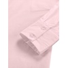 image:imageLYANER Womens Casual Shirt Dress Collar V Neck Button Down Loose Long Sleeve Mini DressesLight Pink
