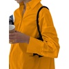 image:imageLYANER Womens Casual Shirt Dress Collar V Neck Button Down Loose Long Sleeve Mini DressesLight Pure Orange
