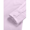 image:imageLYANER Womens Casual Shirt Dress Collar V Neck Button Down Loose Long Sleeve Mini DressesLight Purple