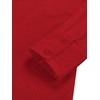 image:imageLYANER Womens Casual Shirt Dress Collar V Neck Button Down Loose Long Sleeve Mini DressesRed
