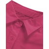 image:imageLYANER Womens Casual Shirt Dress Collar V Neck Button Down Loose Long Sleeve Mini DressesRose
