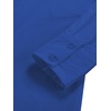 image:imageLYANER Womens Casual Shirt Dress Collar V Neck Button Down Loose Long Sleeve Mini DressesRoyal Blue