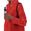 image:imageLYANER Womens Casual Shirt Dress Collar V Neck Button Down Loose Long Sleeve Mini DressesSolid Red