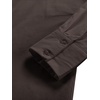 image:imageLYANER Womens Casual Shirt Dress Collar V Neck Button Down Loose Long Sleeve Mini DressesTan