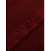 image:imageLYANER Womens Casual Shirt Dress Collar V Neck Button Down Loose Long Sleeve Mini DressesWine Red