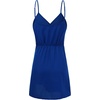 image:imageLYANER Womens Spaghetti Strap V Neck Wrap Self Tie Backless Sexy Mini DressRoyal Blue
