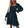 Solid Teal Blue