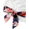 image:imageLYANER Womens 2 Piece Sets Summer Lace Halter Cami Crop Top and Mini Skirt Set Vacation Beach OutfitsNavy1