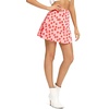 image:imageLYANER Womens Satin Silky Mini Skirt Elastic High Waisted Side Zipper A Line Flowy Short SkirtsPink