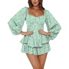 Light Green Printed