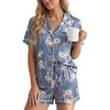 Dark Gery Floral
