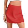 Solid Red With Lining