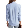 image:imageLYANER Womens Striped Button Down Shirts Bow Tie Neck Elegant Long Sleeve Blouse Casual TopsBlue