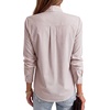 image:imageLYANER Womens Striped Button Down Shirts Bow Tie Neck Elegant Long Sleeve Blouse Casual TopsBrown