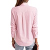 image:imageLYANER Womens Striped Button Down Shirts Bow Tie Neck Elegant Long Sleeve Blouse Casual TopsPink