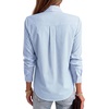 image:imageLYANER Womens Striped Button Down Shirts Bow Tie Neck Elegant Long Sleeve Blouse Casual TopsSky Blue