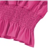 image:imageLYANER Womens V Neck Ruffle Cap Sleeve Shirred Blouse Sexy Crop Tank TopRose Red