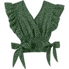 Polka Dots Dark Green