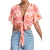 Tie Dye Floral Purple