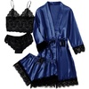Pure Dark Navy Blue