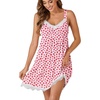 Pink Strawberry Print