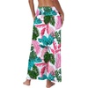 image:imageLYANER Womens Casual High Waist Solid Flare Long Maxi SkirtTropical Multicolored