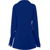 image:imageLYANER Womens Collar V Neck Blouse Long Sleeve Button Down Split Hem Long Shirt TopRoyal Blue