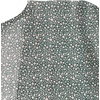 image:imageLYANER Womens Floral Print V Neck Tie Knot Ruffle Hem Short Sleeve Blouse Peplum TopDeep Green Floral