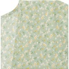 image:imageLYANER Womens Floral Print V Neck Tie Knot Ruffle Hem Short Sleeve Blouse Peplum TopGreen Printed