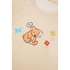 image:imageLYANER Womens Pajamas Set Summer Pjs Short Sleeve Tee and Shorts Sleepwear with PocketsApricot Bear