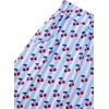 image:imageLYANER Womens Pajamas Set Summer Pjs Short Sleeve Tee and Shorts Sleepwear with PocketsBlue Cherry