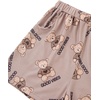 image:imageLYANER Womens Pajamas Set Summer Pjs Short Sleeve Tee and Shorts Sleepwear with PocketsBrown Bear