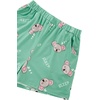 image:imageLYANER Womens Pajamas Set Summer Pjs Short Sleeve Tee and Shorts Sleepwear with PocketsKhaki Koala