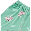 image:imageLYANER Womens Pajamas Set Summer Pjs Short Sleeve Tee and Shorts Sleepwear with PocketsKhaki Koala