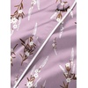 image:imageLYANER Womens Satin Pajamas Set 7pcs Silky Sleepwear Loungewear Cami Shorts and Button Down Long Sleeve Pjs SetFloral Lavender