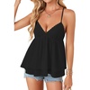 image:imageLYANER Womens Y2K Lace Babydoll Cami Top Sexy Going Out Tops Summer Gothic Camisole Peplum Tank TopsBlack