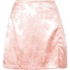 image:imageLYANER Womens Elegant Jacquard Side Split Slit Zipper High Waist Mini Short SkirtPink