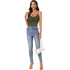 image:imageLYANER Womens Lace V Neck Camisole Adjustable Spaghetti Strap Cami Tops Sleeveless Tank ShirtsArmy Green